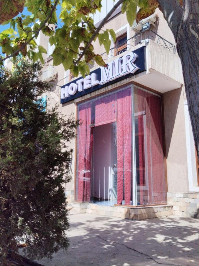 Hotel Mir Адрес Abu Ali Ibn Sino 4A 부하라 외부 사진